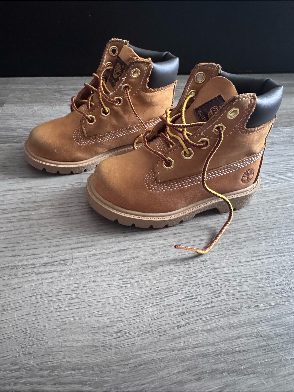 Timberland Kids Tan Suede Boots